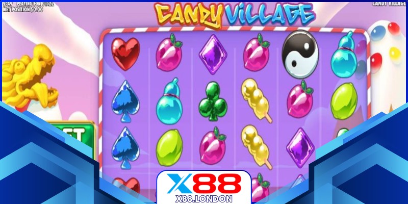 Candy Village Ở X88 – Hành Trình Ngọt Ngào Đầy Màu Sắc Khai thác 20% vốn vào từng vòng quay